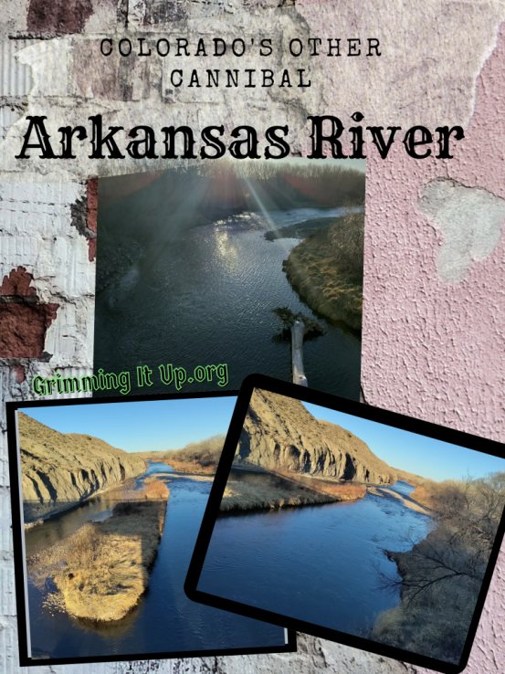 Colorado's Other Cannibal images of the Arkansas River where he dumped some of his murdered victims body parts.